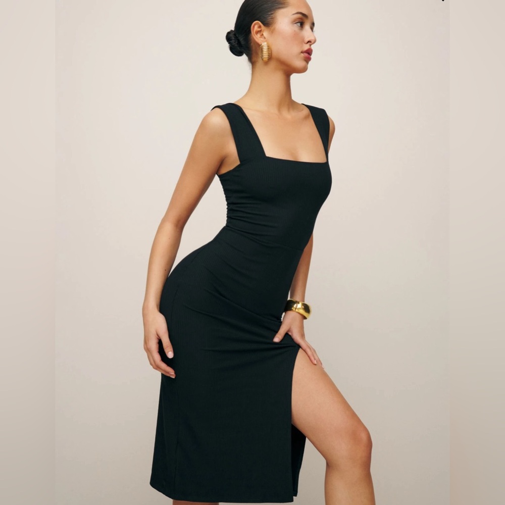 Reformation Cassie Knit dress. Worn once